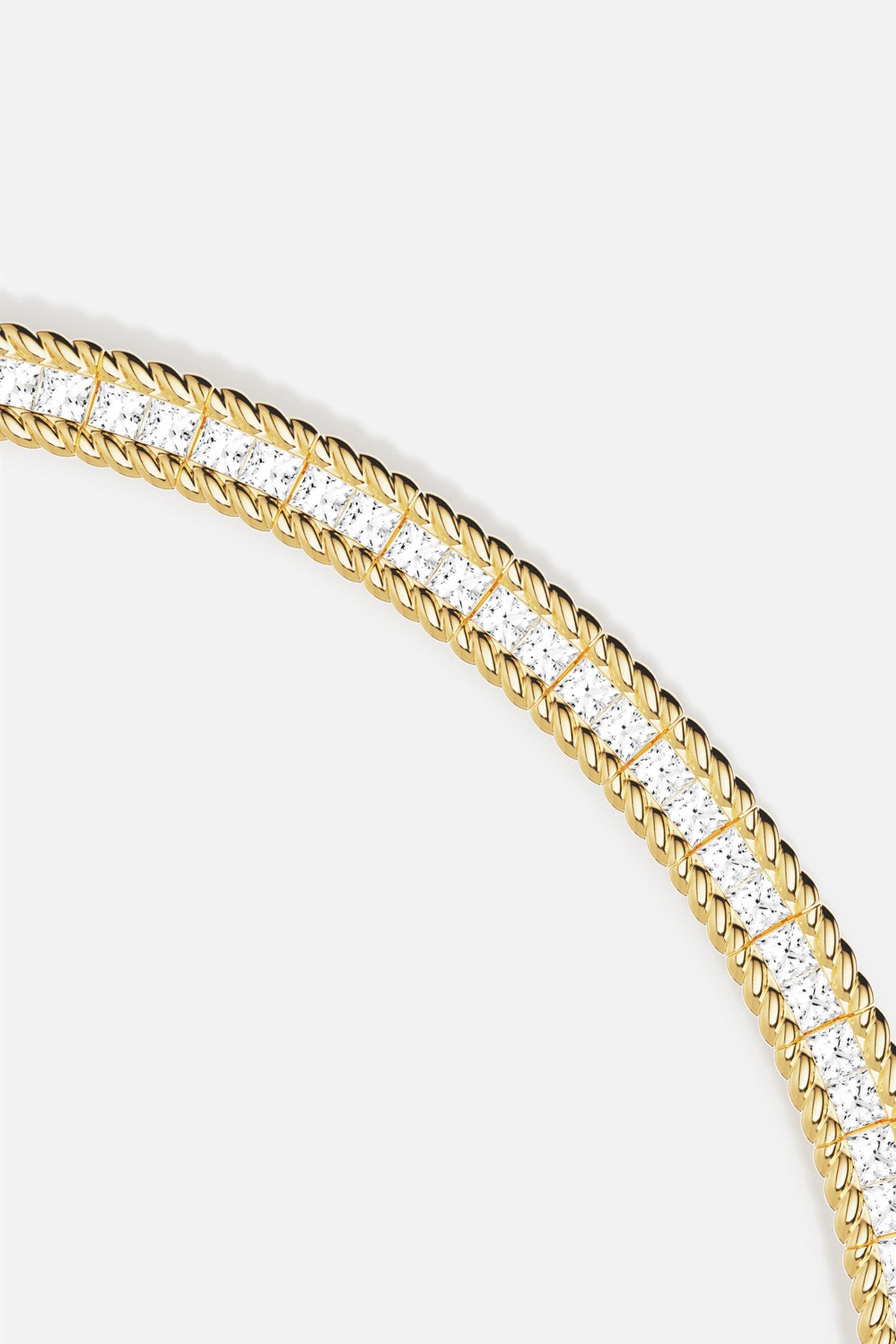 APM Monaco Yacht Club Cordage Collier choker doré Taille S
