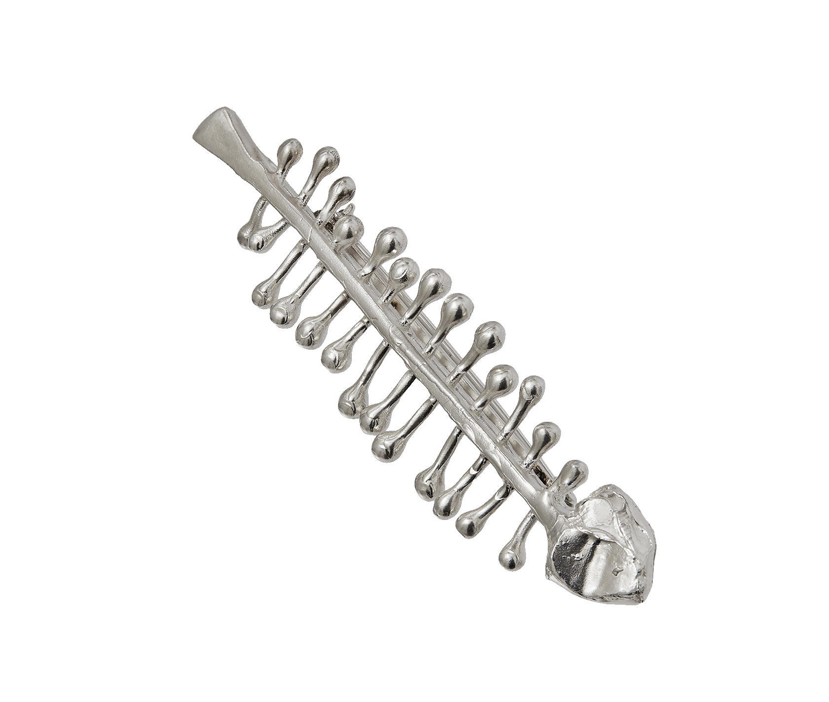 Alighieri Skeleton of the Self barrette argent recyclé