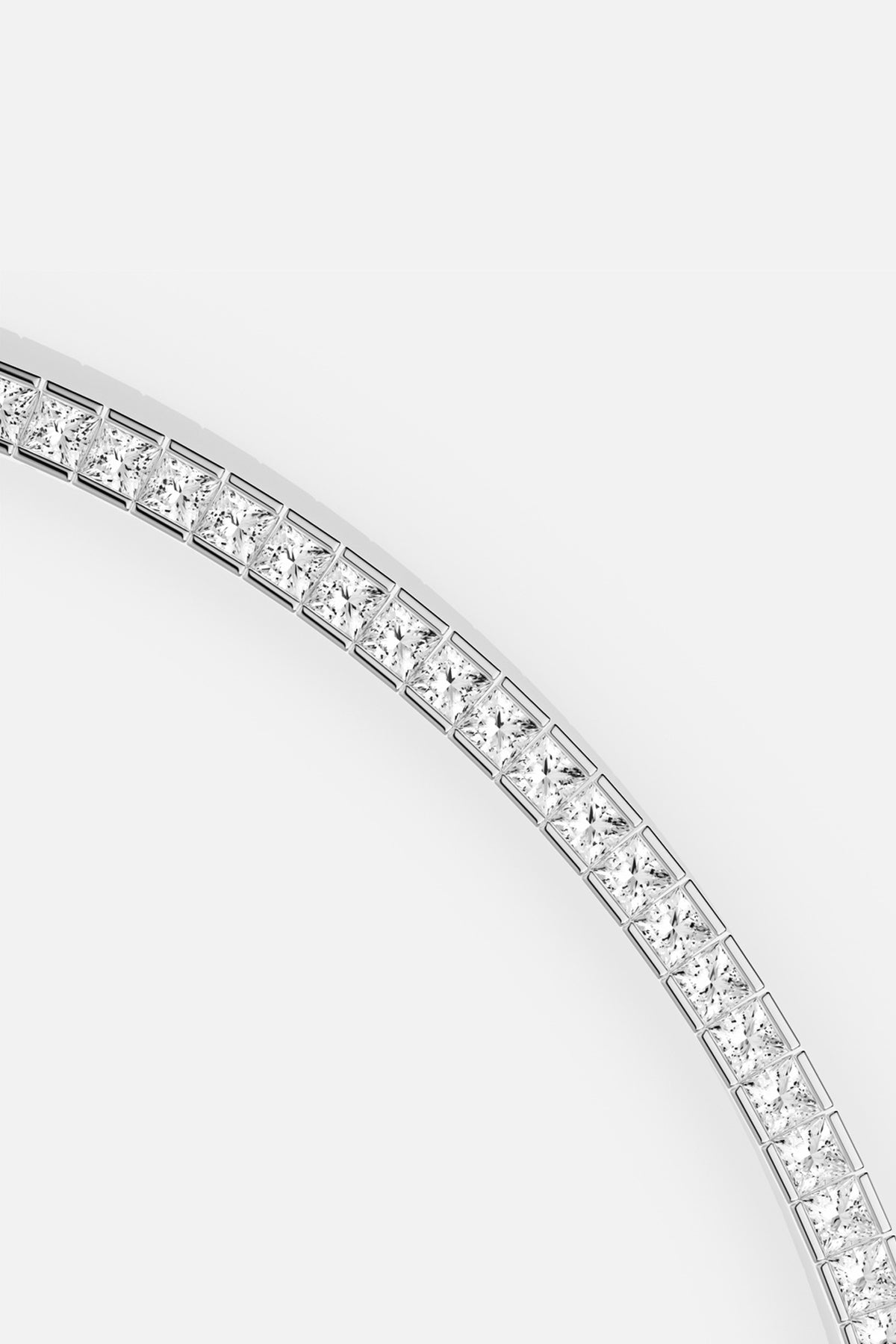 APM Monaco Festival Monaco collier choker blanc M 40 cm