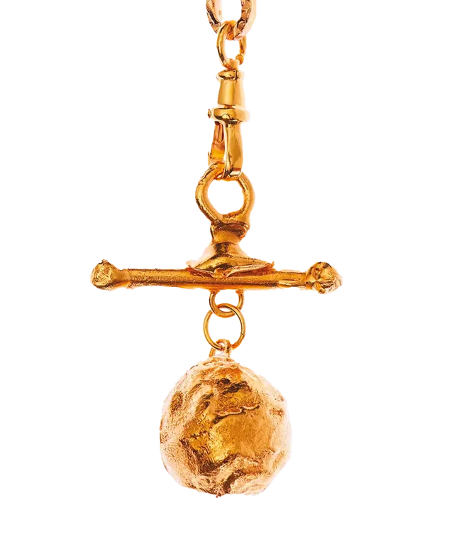 Alighieri L'Aura Choker collier ras cou plaqué or