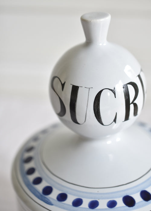 Aimée Aimer Vases Grand Pot Provençal Roger Capron vase faïence bleue