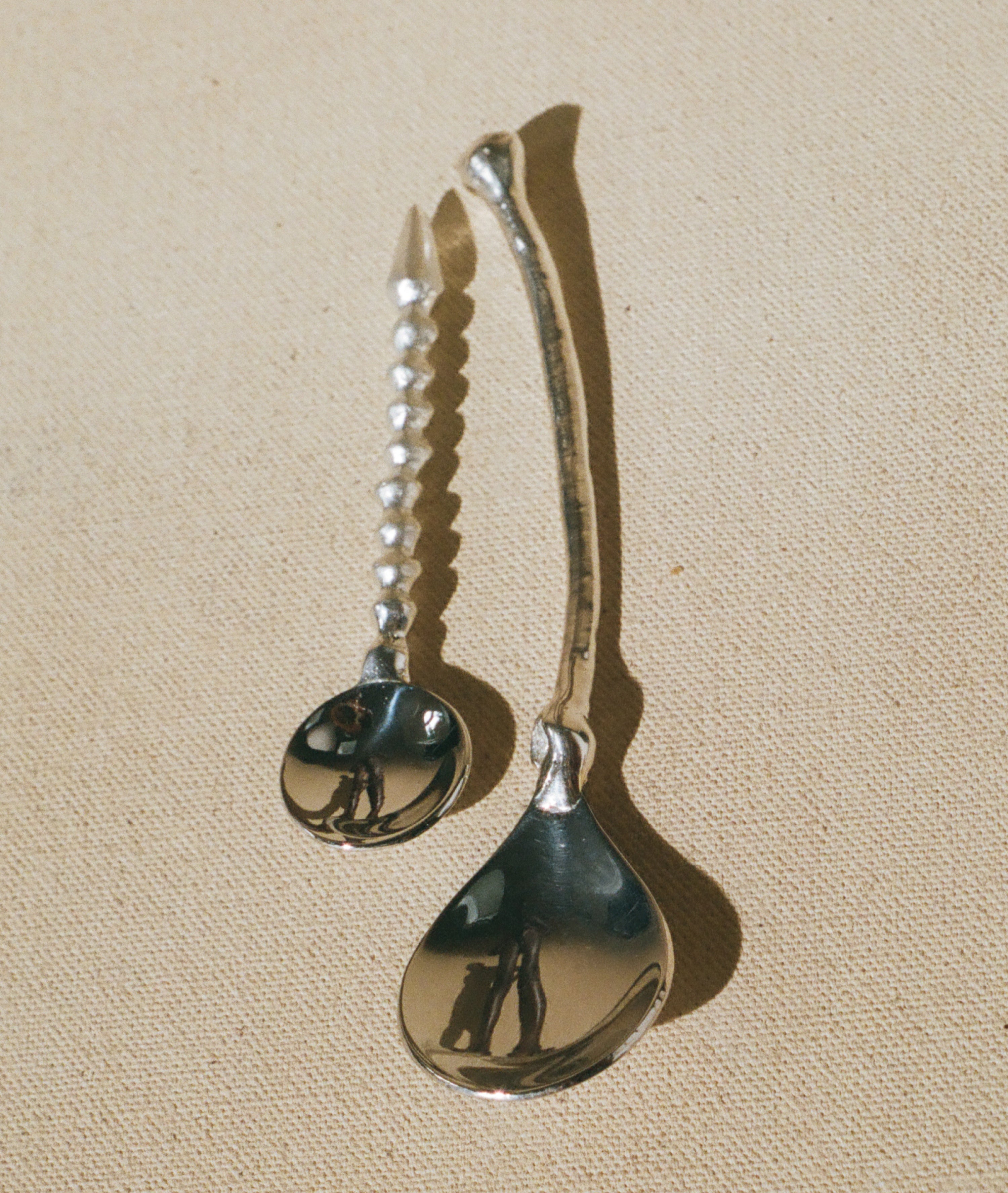Alighieri Totemic Devotion cuillères dessert lot 4 argent