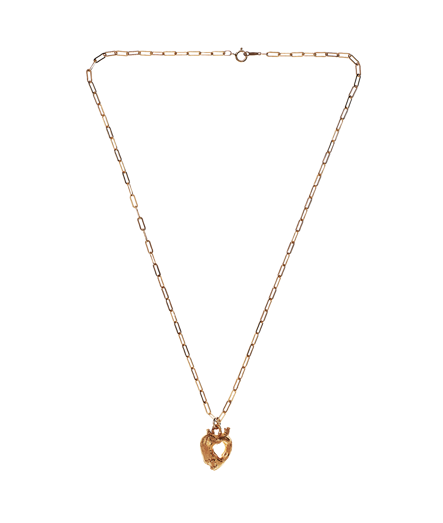 Alighieri The Lovers' Pact Necklace collier médaillon or