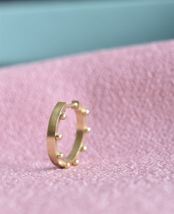 Aimée Aimer Grains créole or jaune 11 mm à l'unité