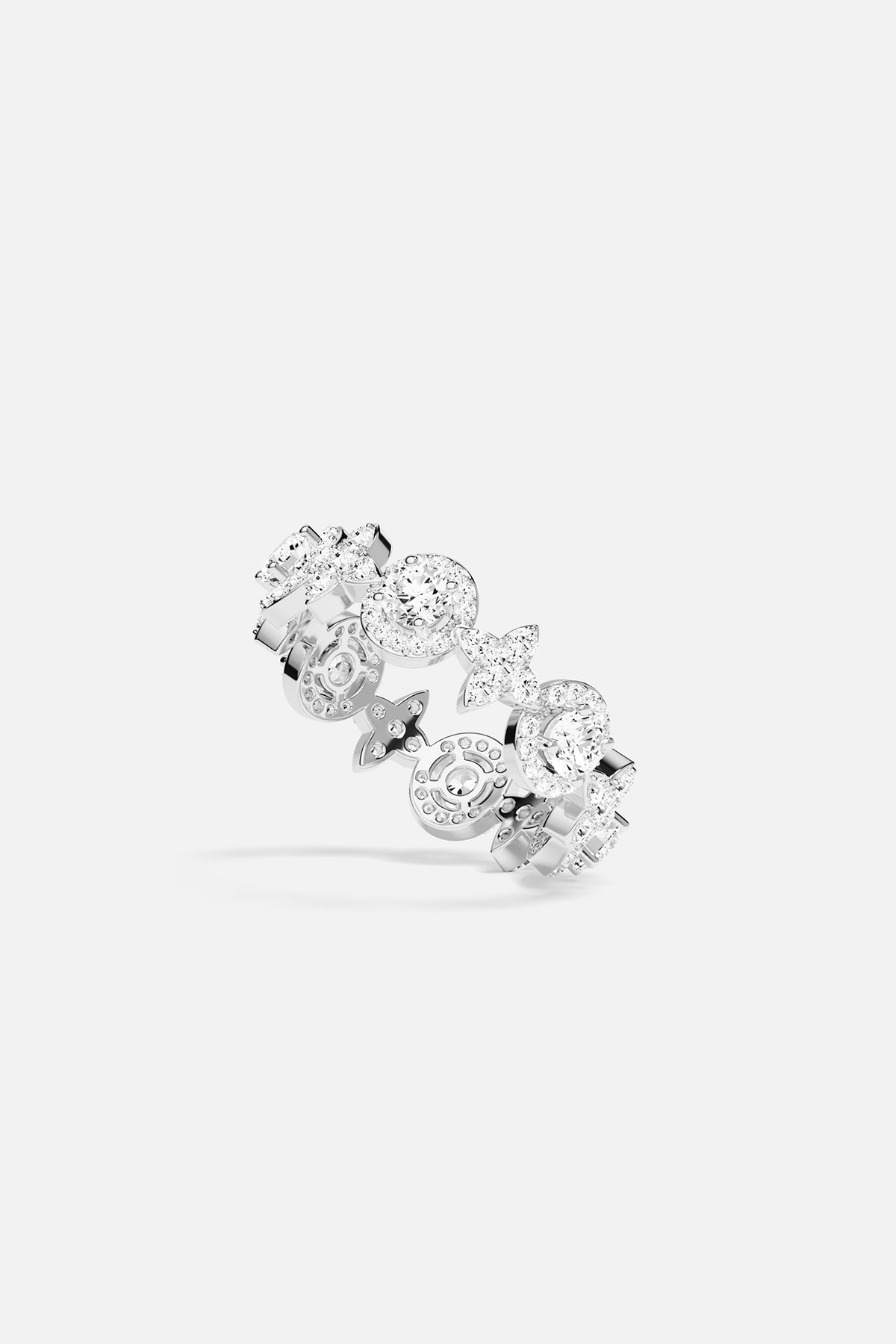 APM Monaco Météorites bague glamour argentée taille 52