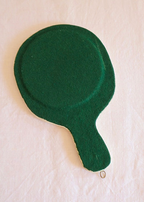 Mithé Espelt Mers du Sud miroir à main bleu 24,5 cm