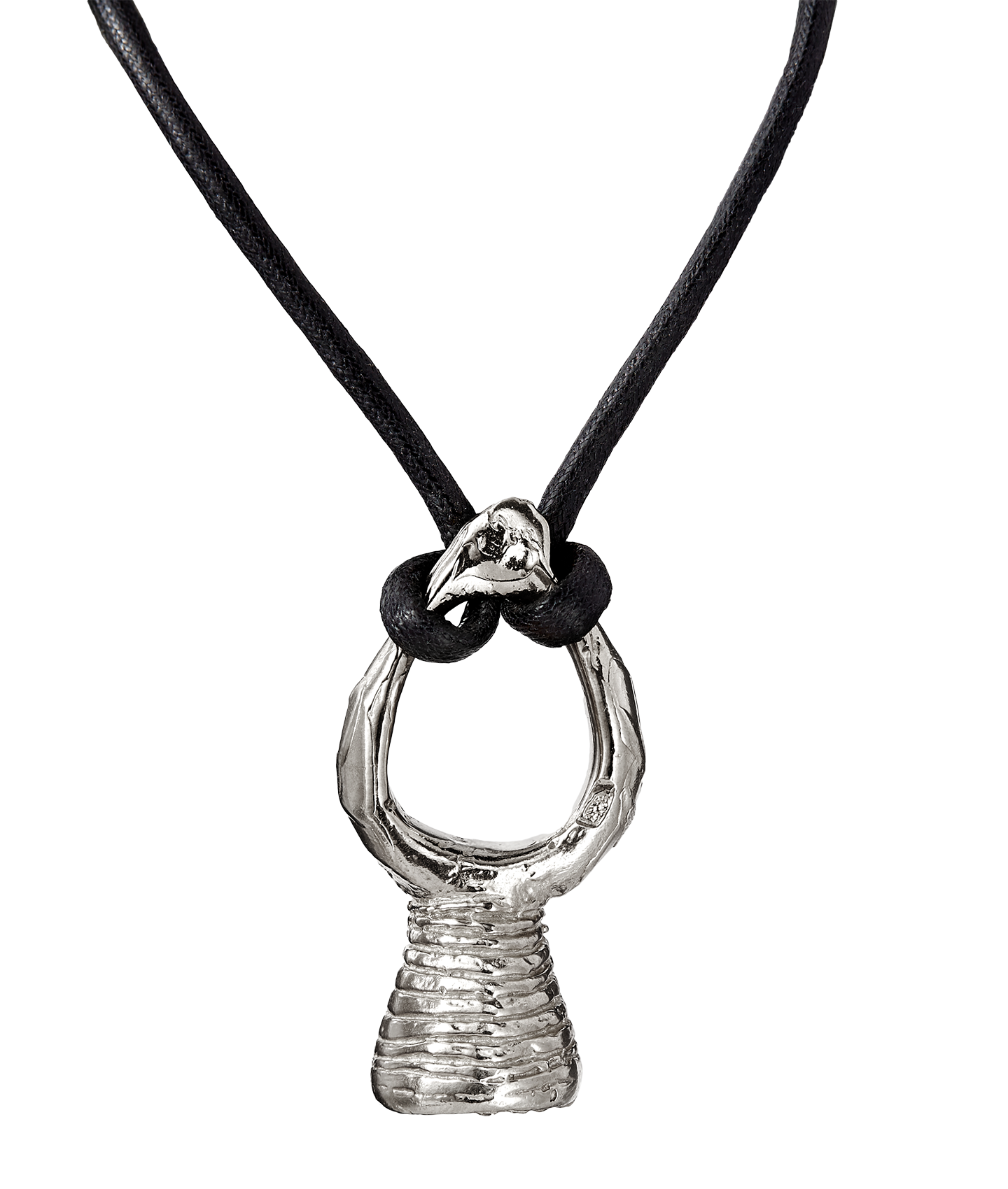 Alighieri Hidden Reflection collier pendentif miroir argent
