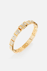 APM Monaco Festival Ice bracelet or jaune baguette