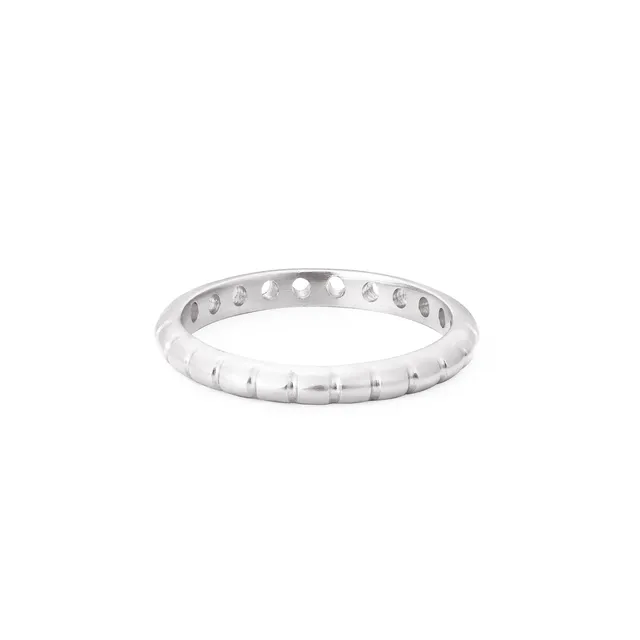Aimée Aimer Bi Bague Or Blanc Taille 52 2 mm