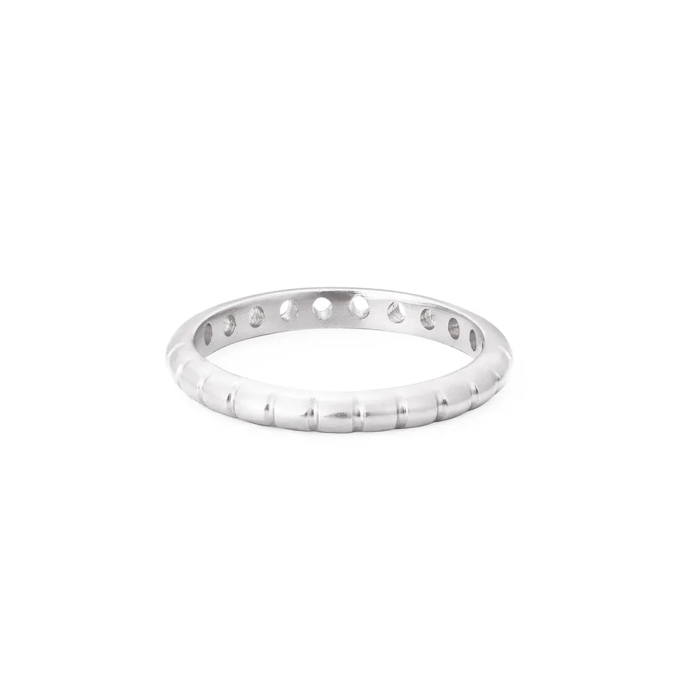 Aimée Aimer Bi Bague Or Blanc Taille 52 2 mm