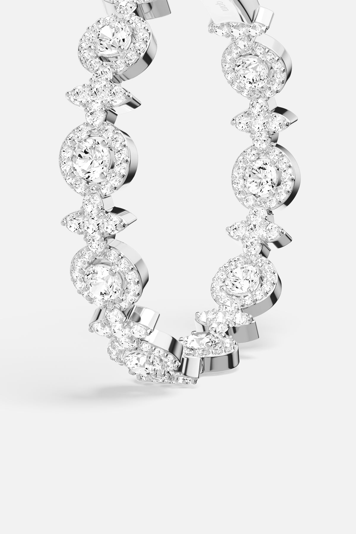 APM Monaco Météorites Glamour Grandes Créoles 40 mm