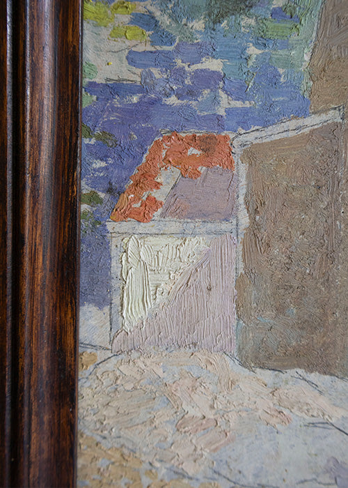 Aimée Aimer Œuvres tableau huile Paul Costes 34 x 22 cm