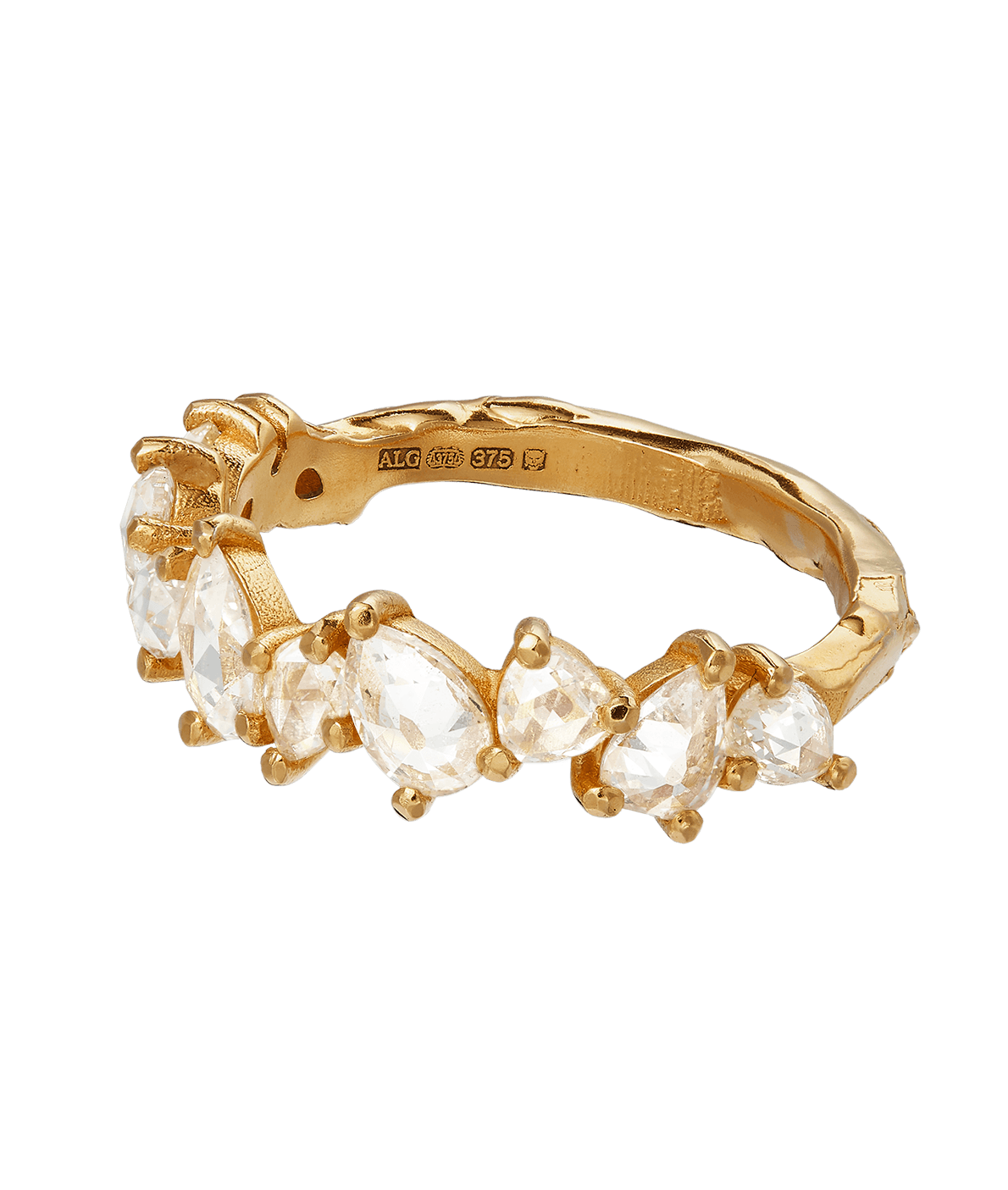 Alighieri Flickers of Love bague or diamants poire