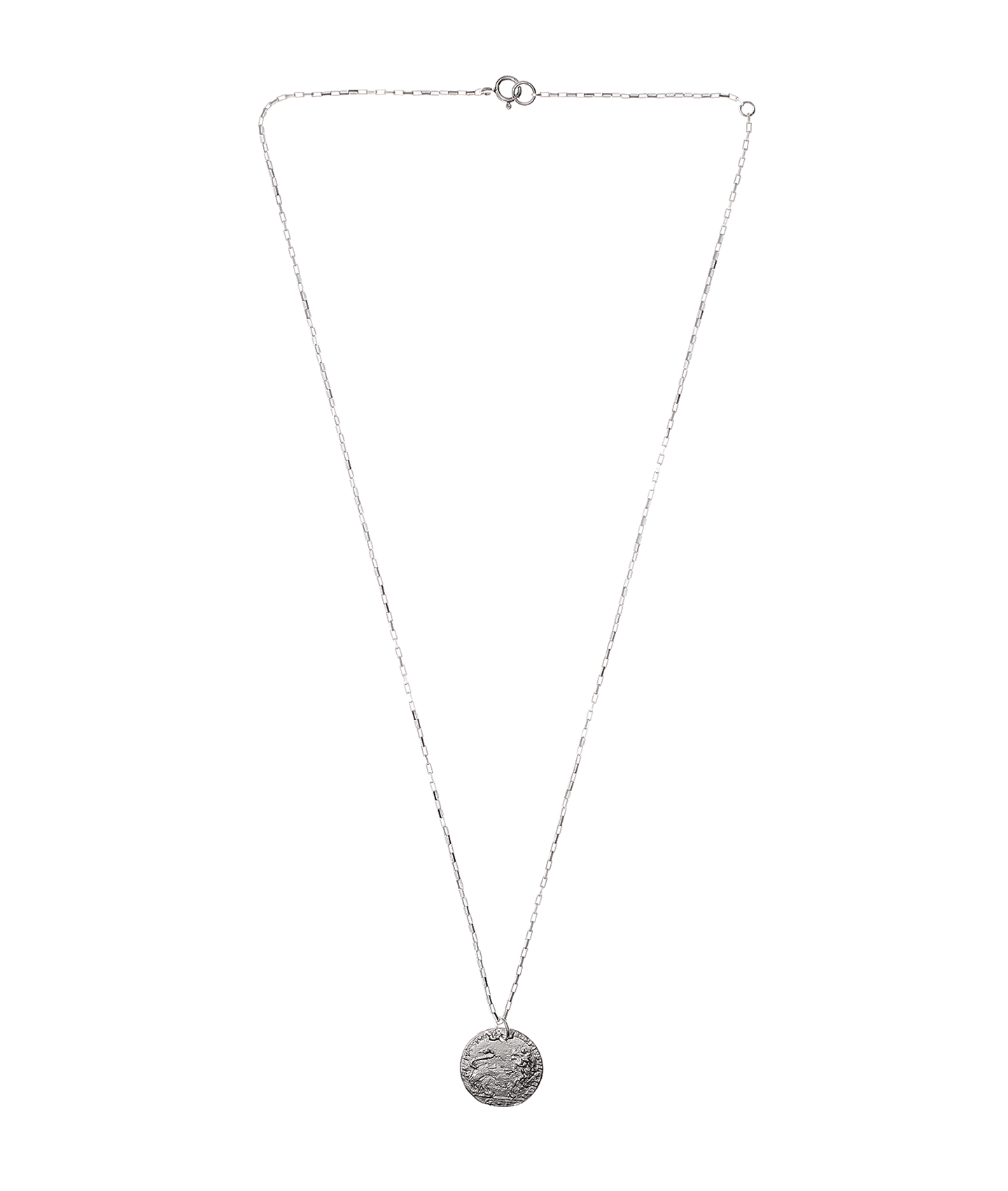 Alighieri Snow Lion Medallion collier argent sterling