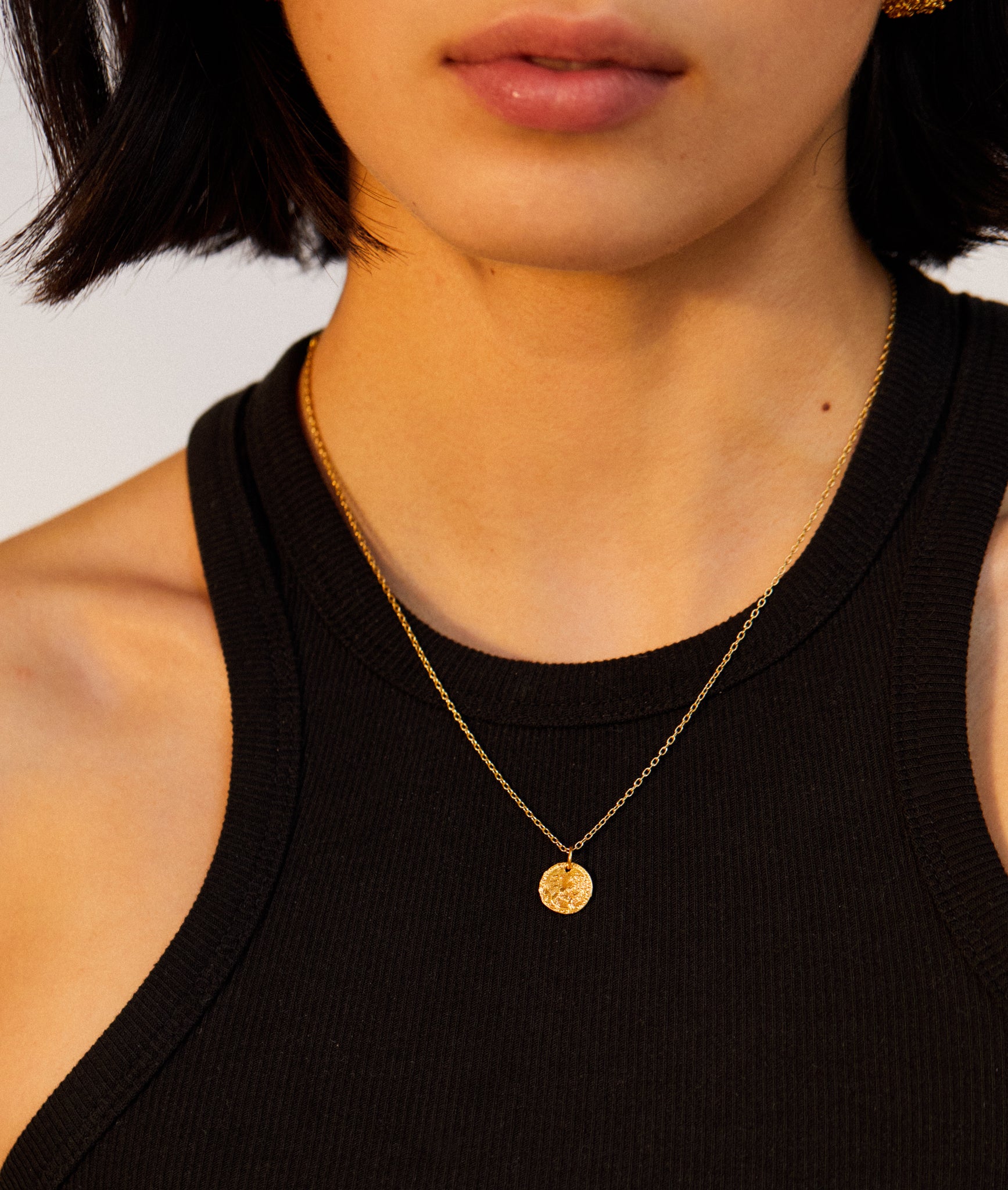Alighieri Baby Lion Cub collier or massif 9 carats