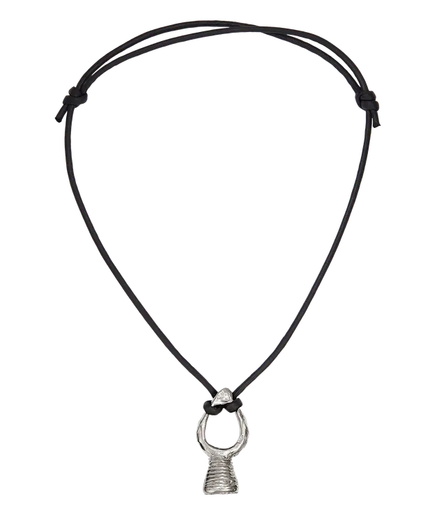 Alighieri Hidden Reflection collier pendentif miroir argent