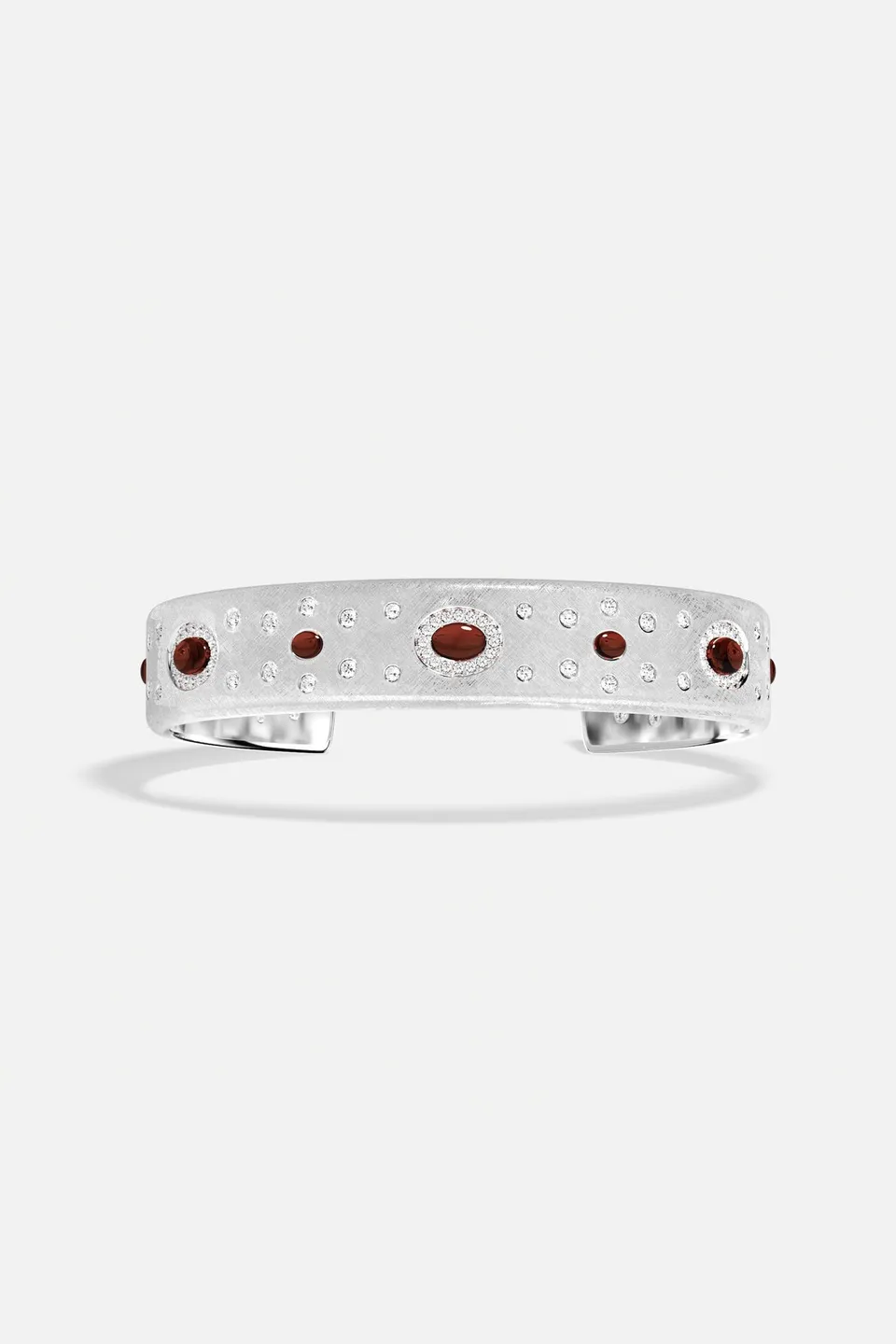 APM Monaco Automne Les Cabochons Jonc Bordeaux Taille M 17 cm