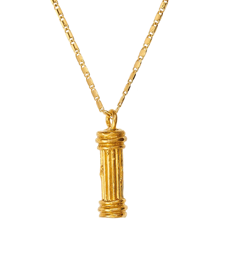 Alighieri The Founding Pillar collier pilier doré