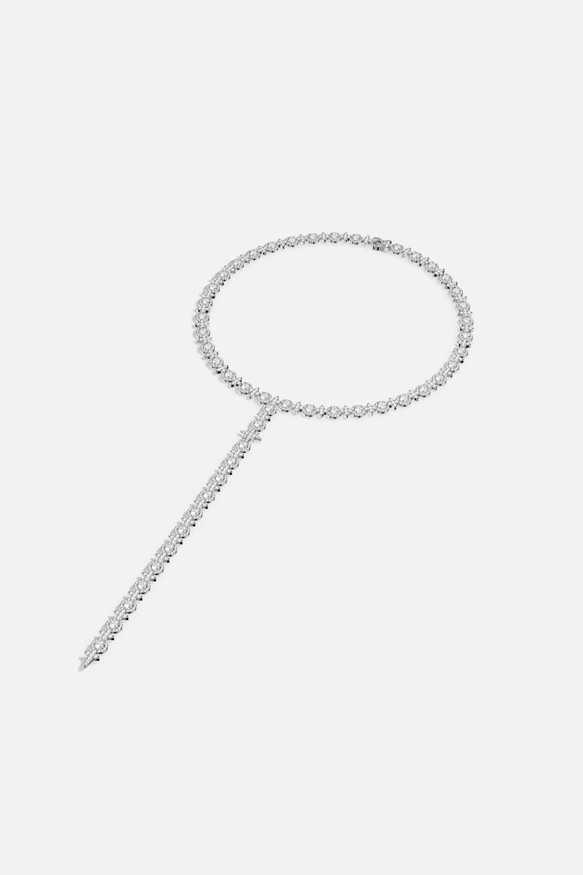 APM Monaco Météorites Glamour Collier blanc 39 cm