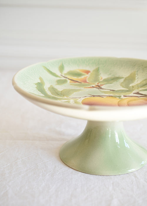 Aimée Aimer Art de la table compotier Pêches céladon 22 cm