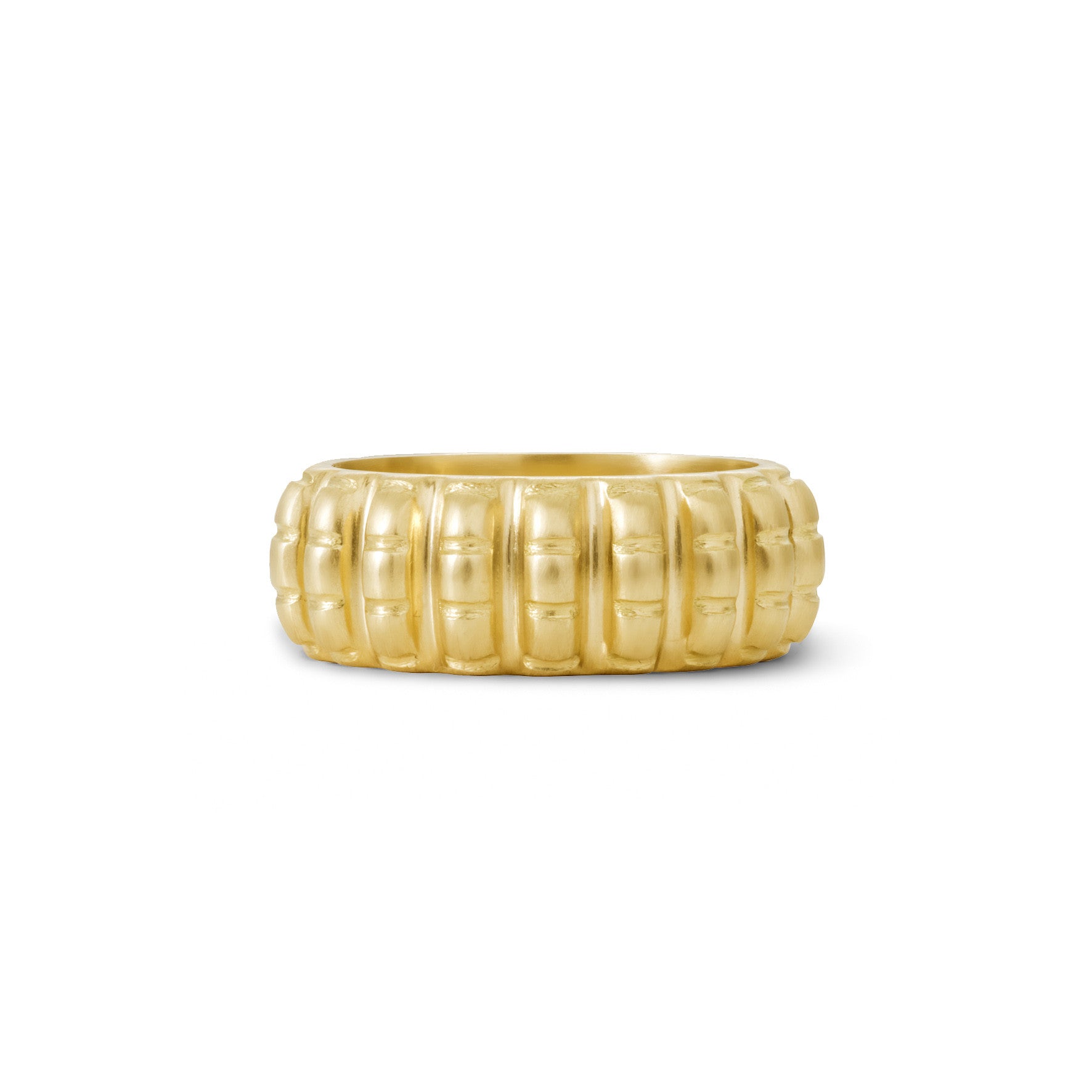 Aimée Aimer Lignes F. Bague Or Jaune Rubis Diamants