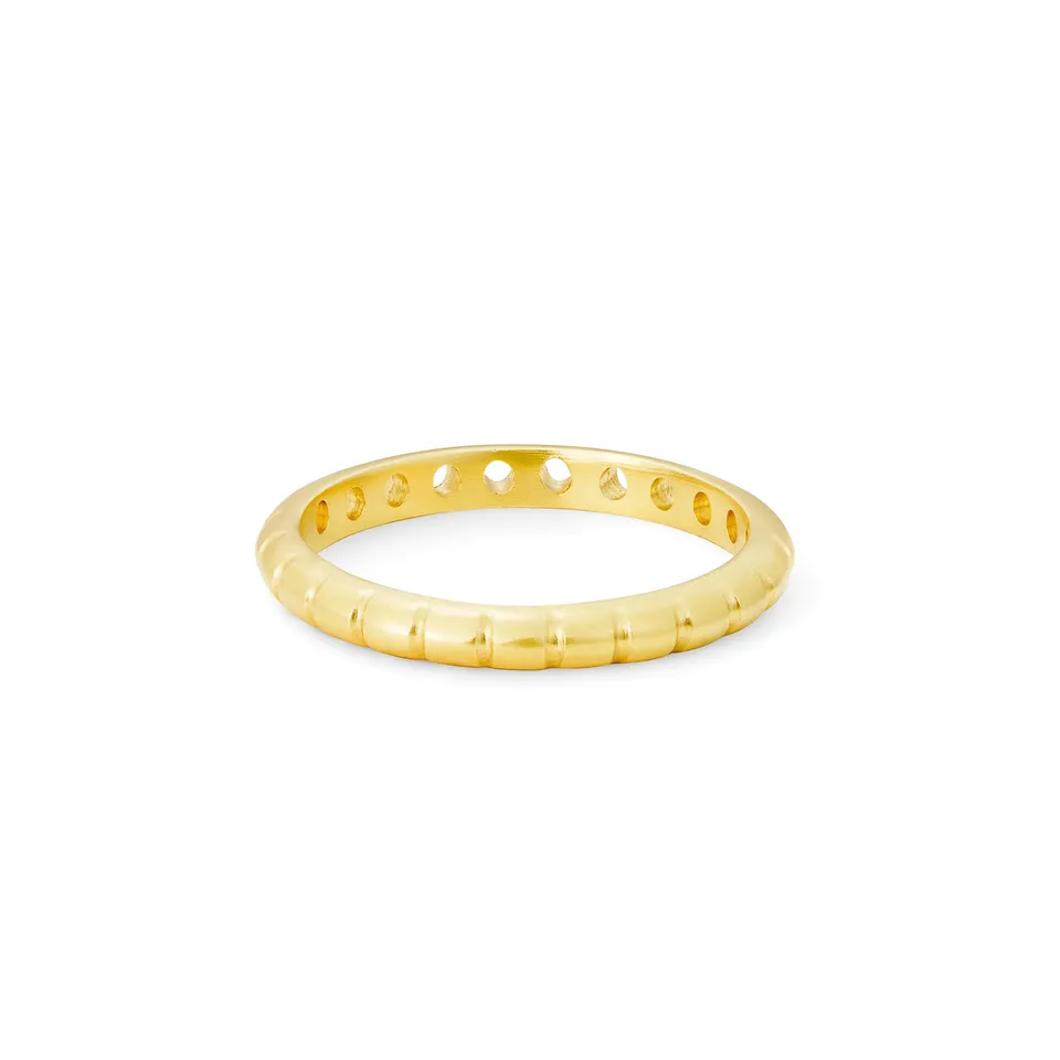 Aimée Aimer Bi bague or jaune 18 carats taille 52