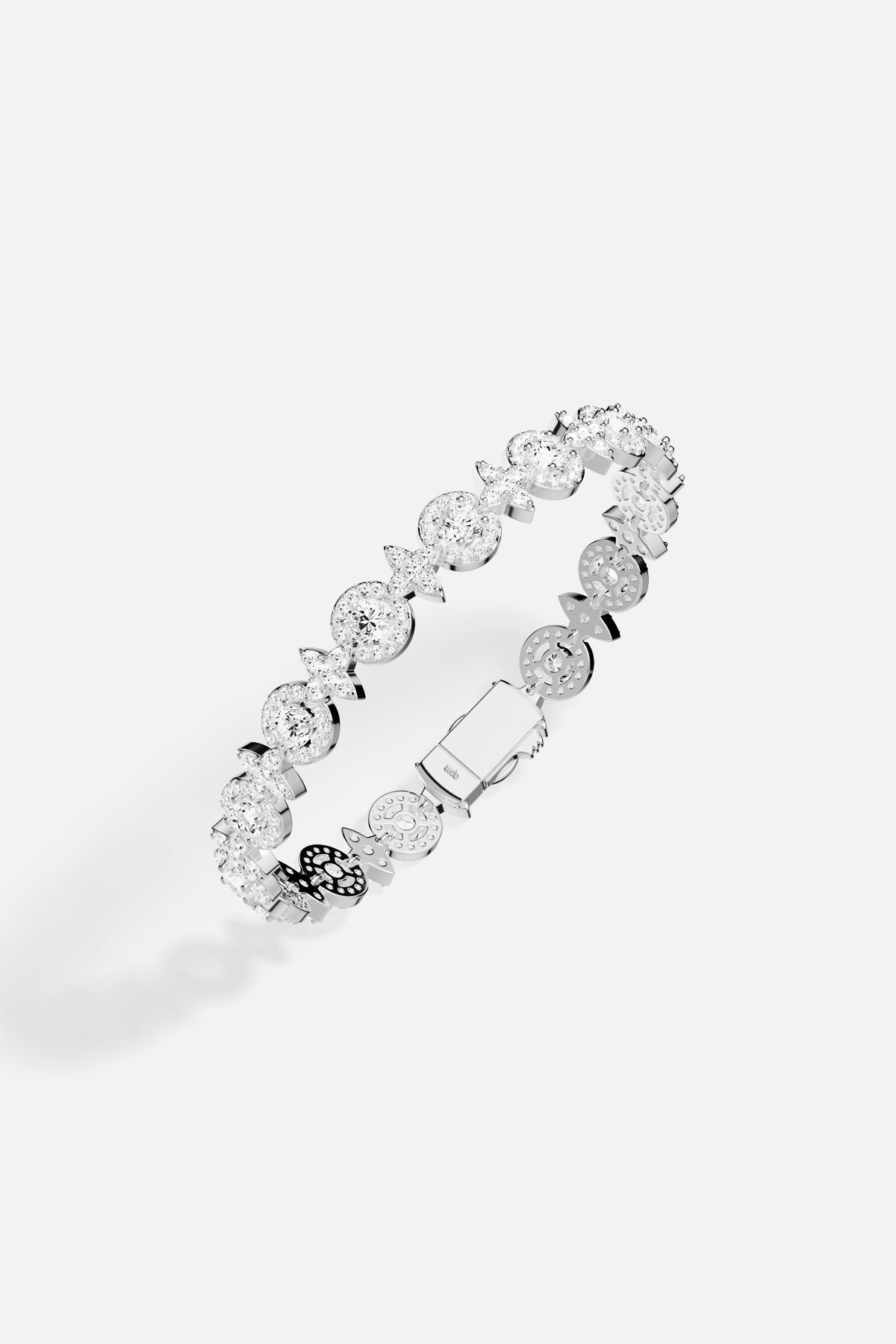 APM Monaco Météorites Glamour bracelet blanc zircones