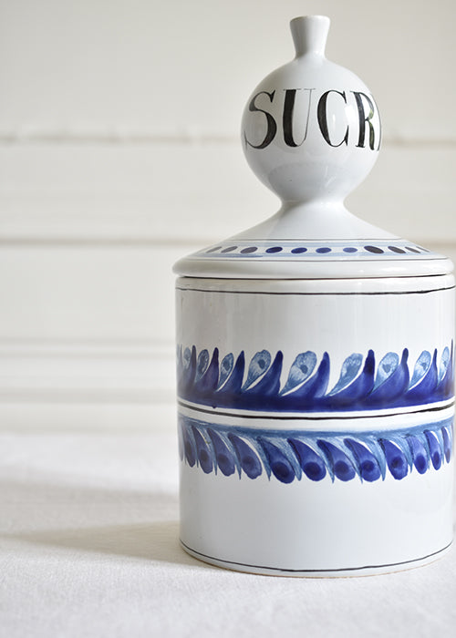 Aimée Aimer Vases Grand Pot Provençal Roger Capron vase faïence bleue