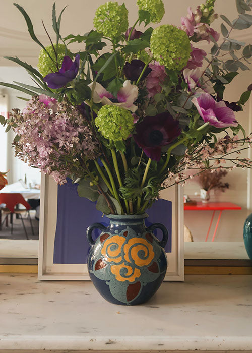 Aimée Aimer Fleurs de Paul Jacquet vase céramique 18 cm