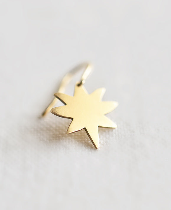 Aimée Aimer Lumière boucle oreille or jaune unité