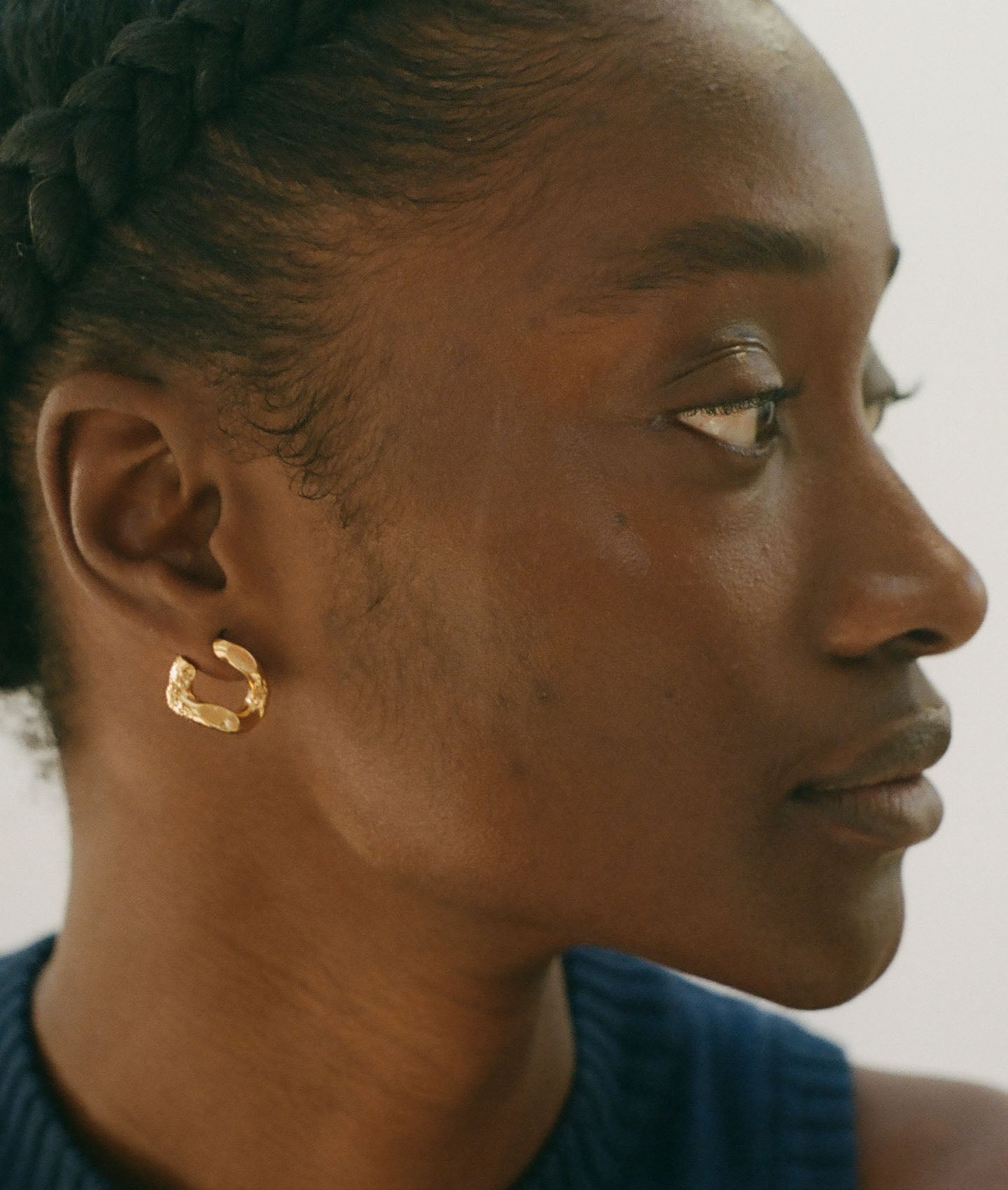 Alighieri The Flashback boucles d’oreilles bronze plaqué or 24kt