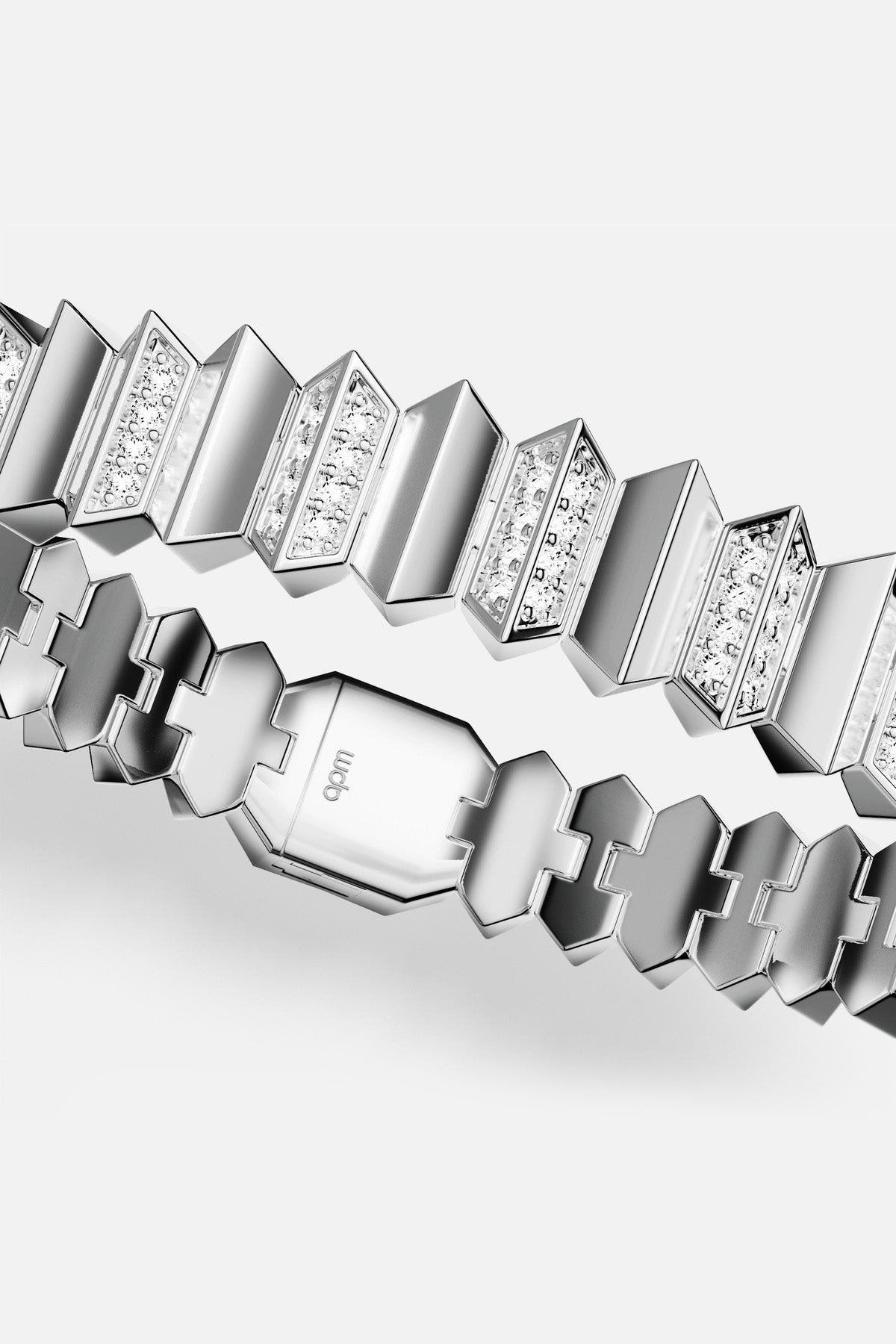 APM Monaco Yacht Club Up and Down bracelet blanc