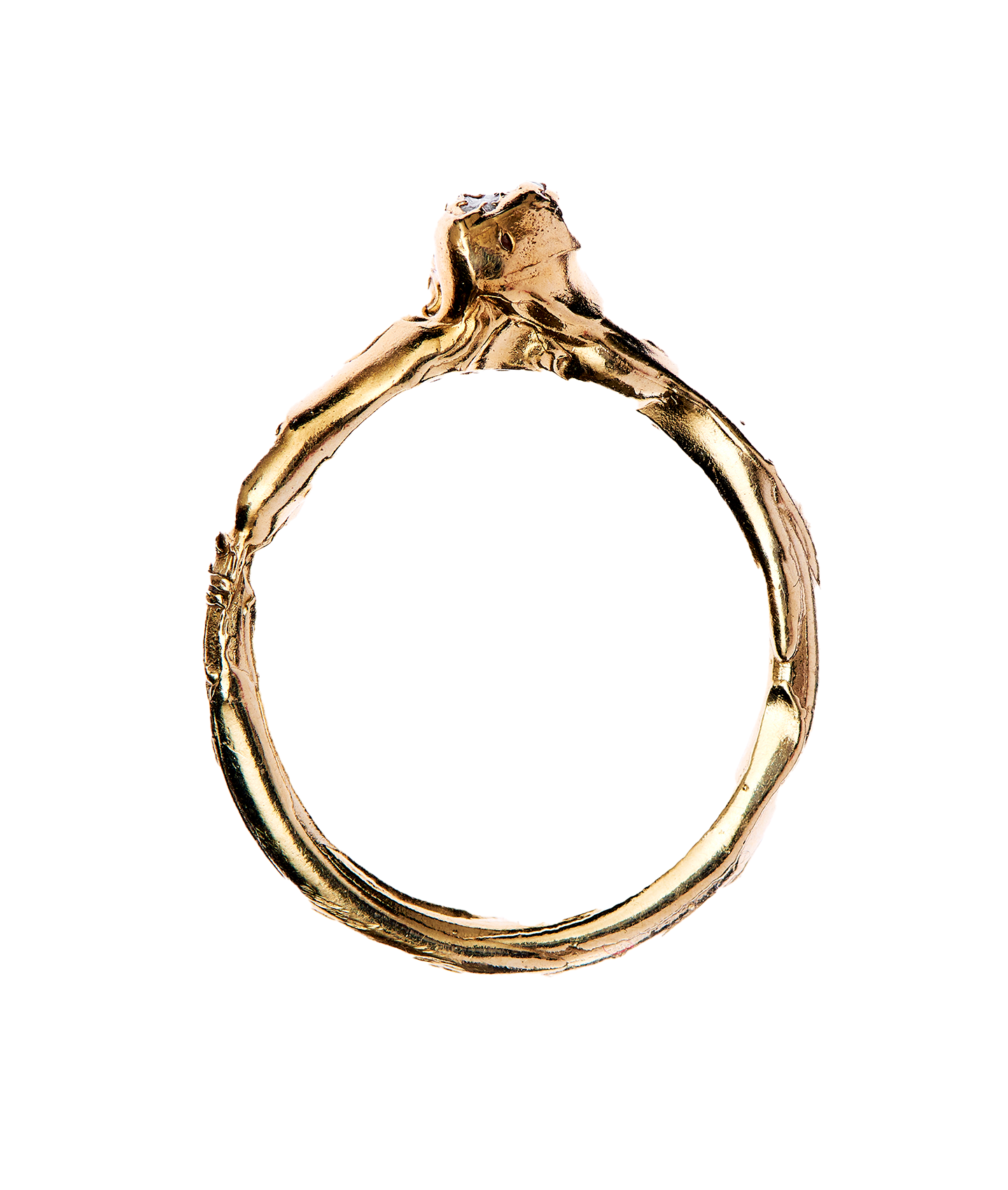 Alighieri The Initial Spark bague or diamant sur mesure