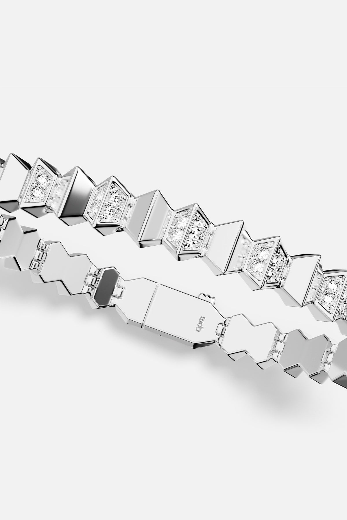 APM Monaco Yacht Club Up and Down Bracelet blanc