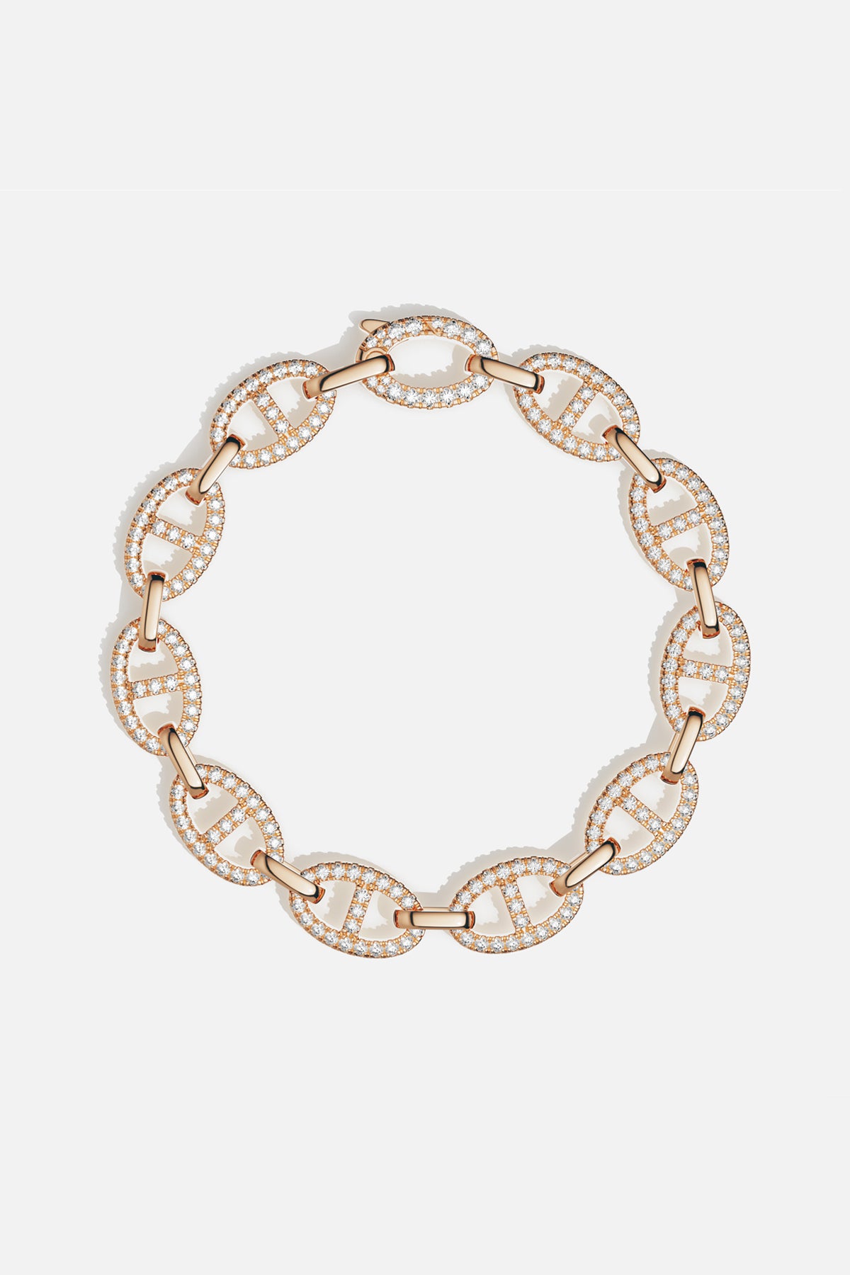 APM Monaco Yacht Club Marine Bracelet Or Rose M 18 cm