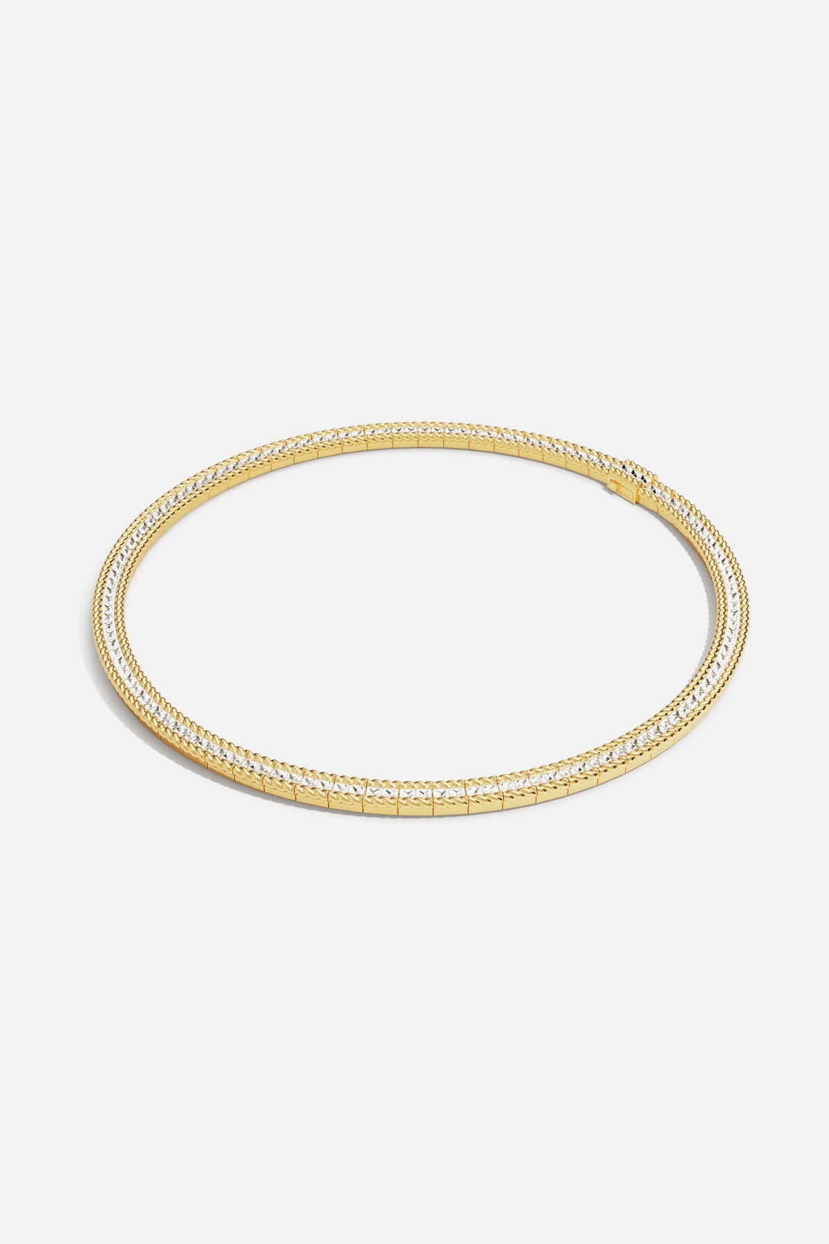 APM Monaco Yacht Club Cordage Collier choker doré Taille S