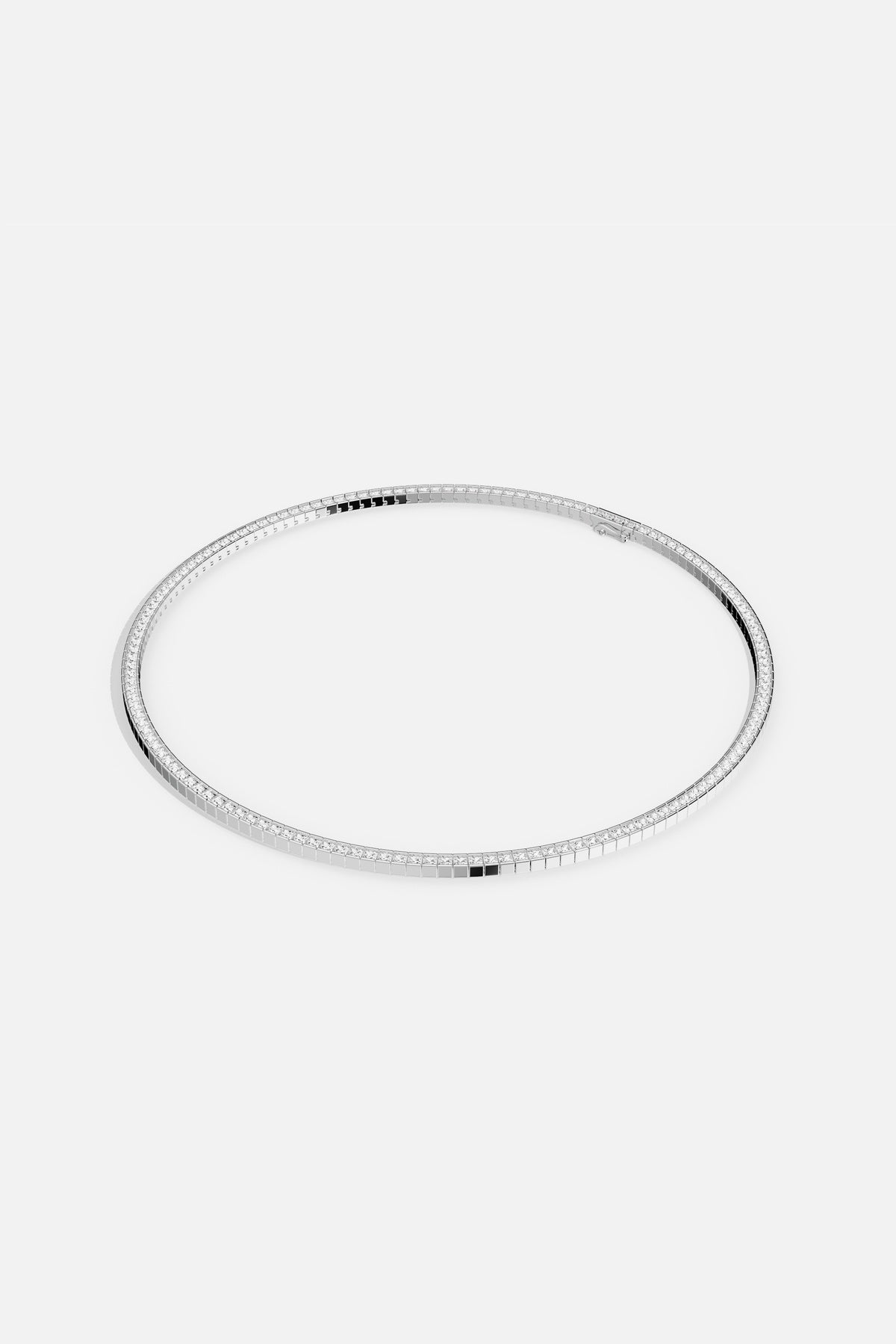 APM Monaco Festival Monaco collier choker blanc M 40 cm
