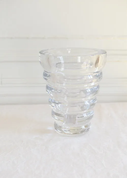 Kosta Boda Sirocco vase cristal 23,5 cm transparent