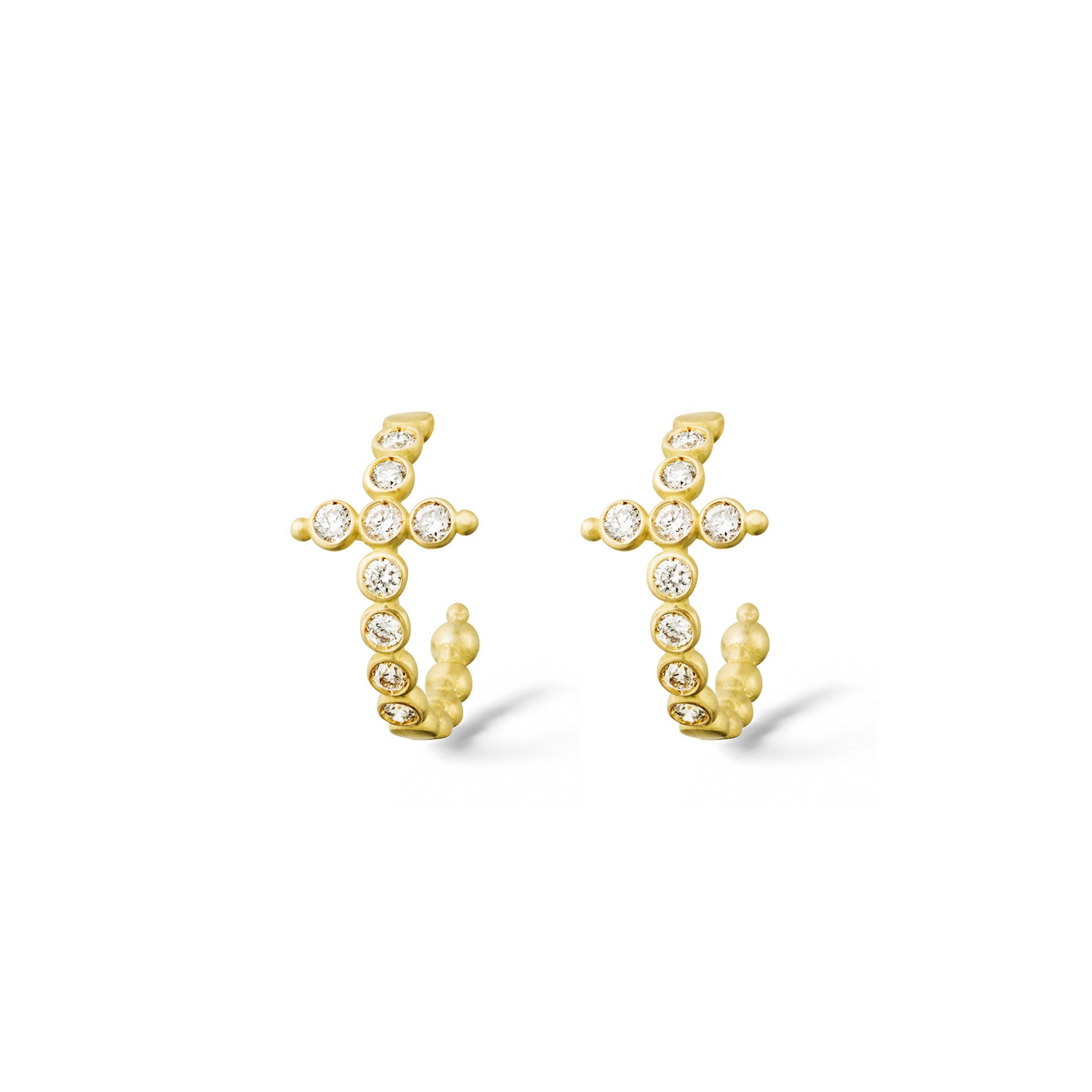 Aimée Aimer Folles Iguazu créole or jaune diamants à l'unité