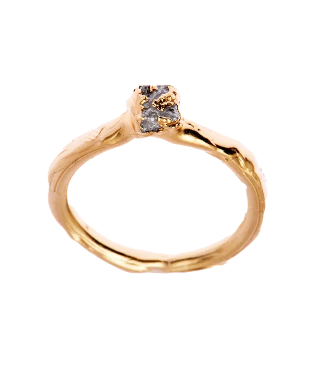 Alighieri The Initial Spark bague or diamant sur mesure
