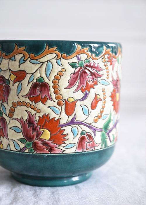 Aimée Aimer Vases Emeraudes cache-pot fleurs émeraude 15 cm