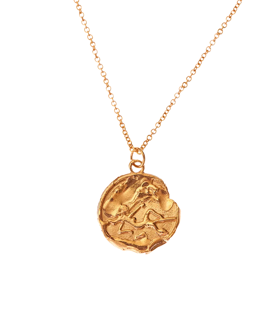 Alighieri The Virgo Medallion collier or 9 carats