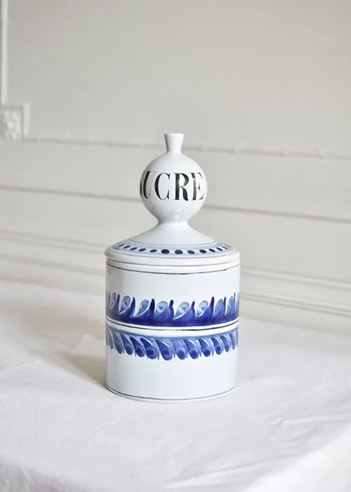 Aimée Aimer Vases Grand Pot Provençal Roger Capron vase faïence bleue