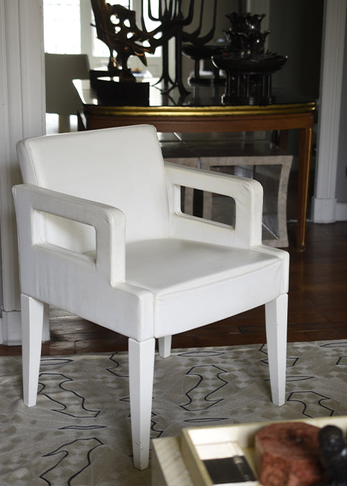 Aimée Aimer Objets Fauteuils Daytona Gagnère cuir paire