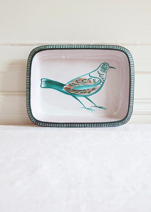 Aimée Aimer Art de la table grand plat Oiseau Robert Picault 32 cm