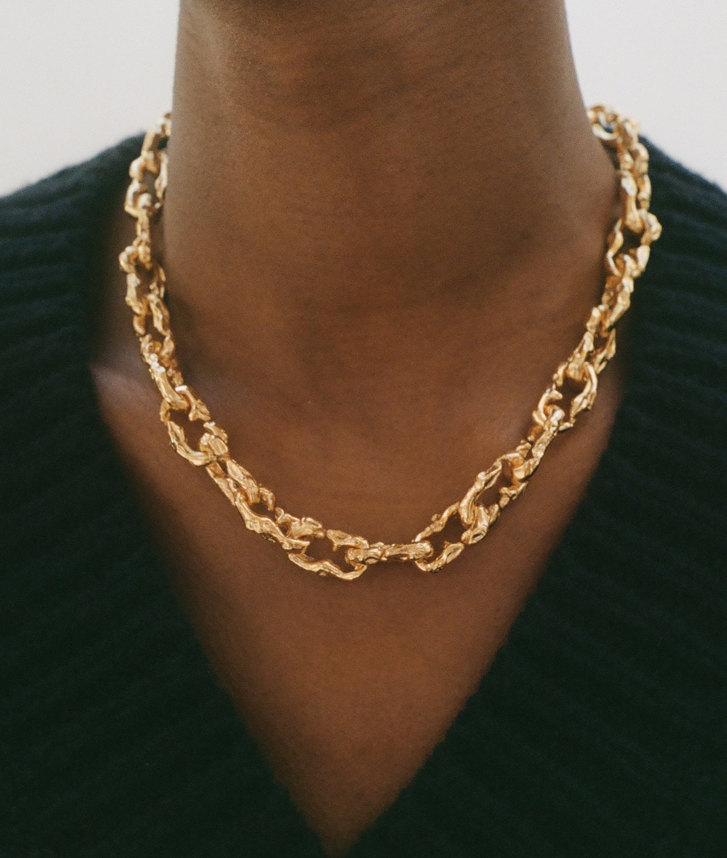 Alighieri Selva Oscura Choker collier ras de cou plaqué or