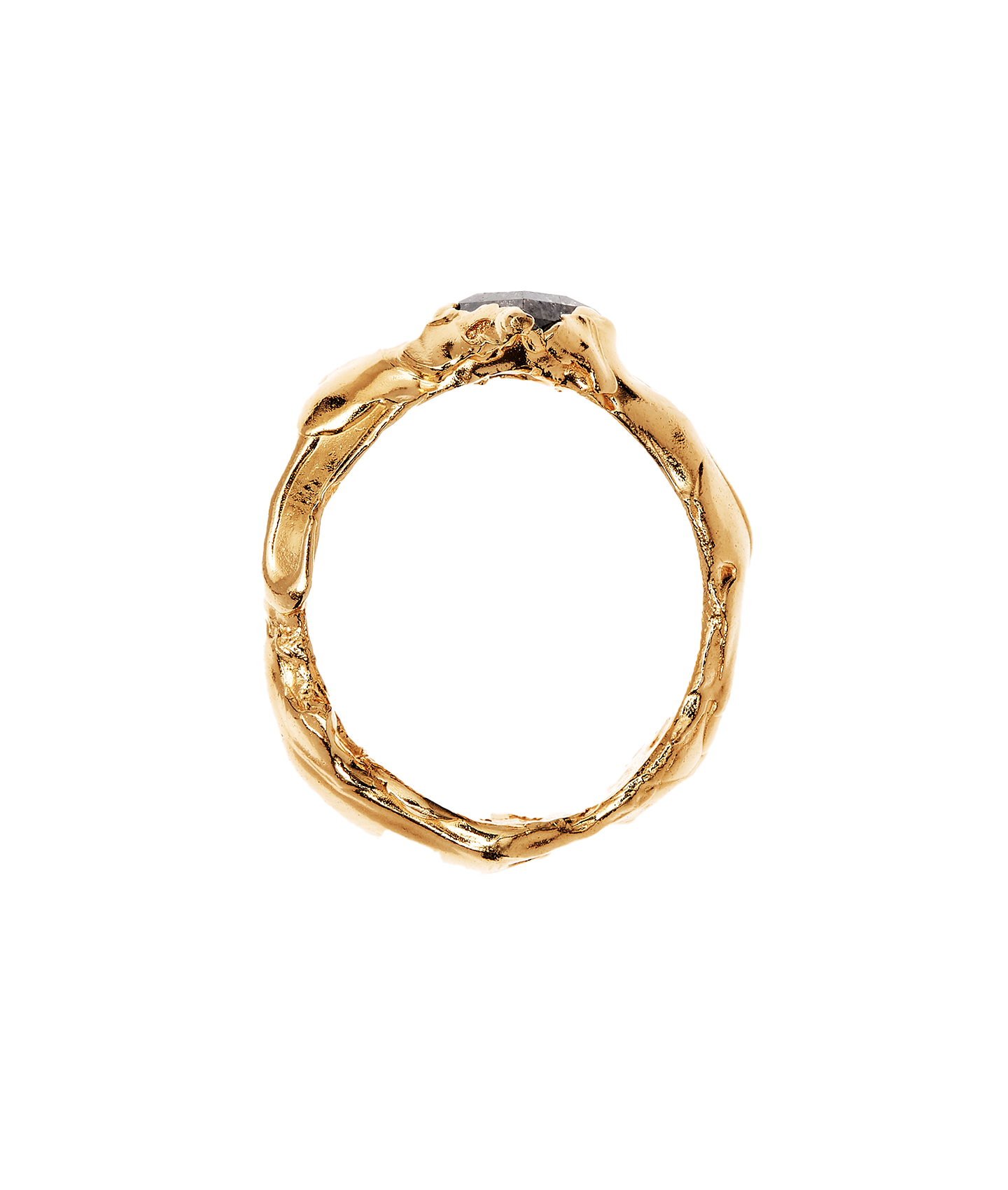 Alighieri Captured Meteor bague or 9 carats plaqué 24ct