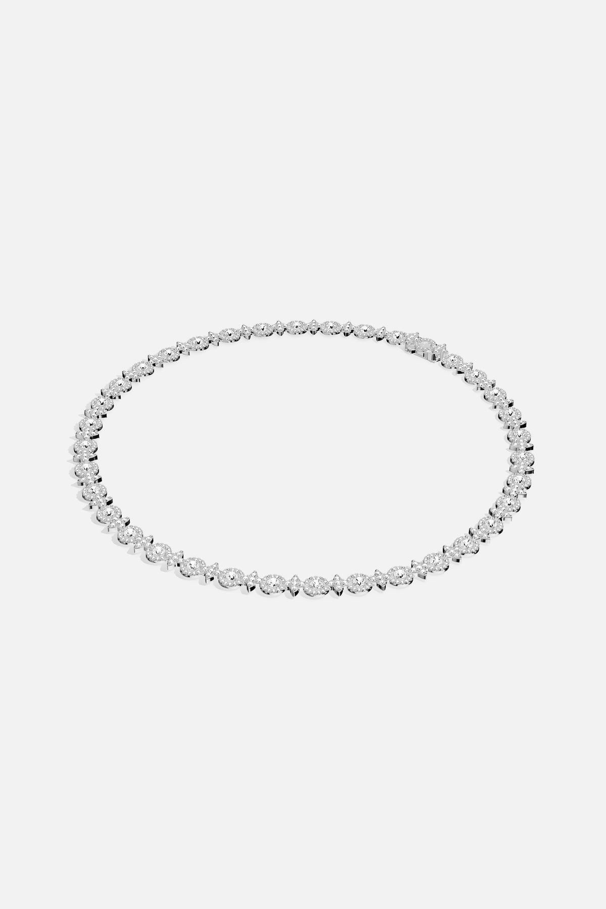 APM Monaco Météorites Glamour collier choker blanc zircones
