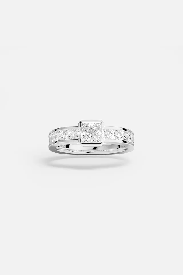 APM Monaco Festival Monaco bague pavée blanche