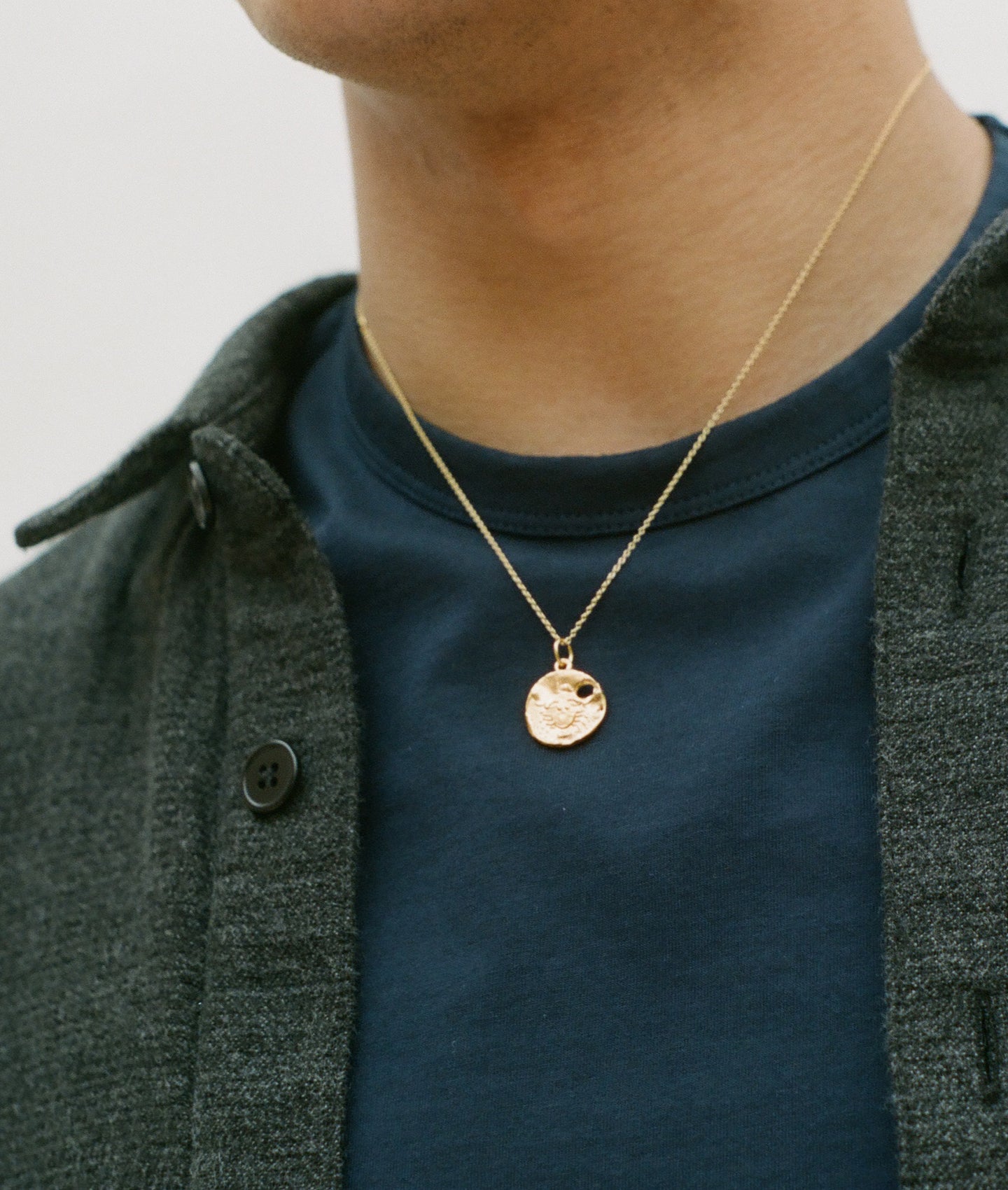 Alighieri The Cancer Medallion collier zodiaque or